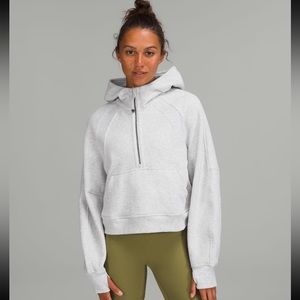 Lululemon Scuba Oversized Half Zip Hoodie - size 6